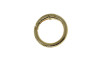 Fecho Argola para Chaveiro, 25mm, Ouro