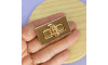 Fecho de Giro, 40mm x 25mm, Ouro
