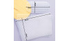 Malha Chenille para Bolsa, 47cm x 29cm, Branco