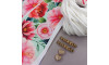 Kit Customização Completo - Modelo Inspiração DG com Lonita, Piercings e Cordão de Poliéster - Floral