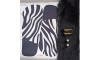 Kit Customização Completo - Modelo Inspiração DG com Lonita, Pelúcia e Piercings - Zebra