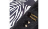 Kit Customização Completo - Modelo Inspiração DG com Lonita, Pelúcia e Piercings - Zebra