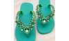 Chinelo com Cabedal Melissa para o Réveillon