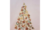 Pingente, Floco de Neve, Ouro, Cristal