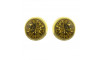 Piercing de Rebite, Ponto de Luz 8mm, Ouro, Light Colorado Topaz