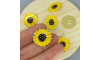 Piercing de Rebite, Girassol, Amarelo