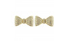 Piercing de Rebite, Laço, Ouro, Cristal