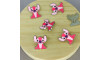 Piercing de Rebite, Stitch, Rosa Claro