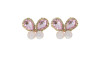 Piercing de Rebite, Banhado, Borboleta, Rosa