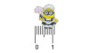 Piercing de Rebite, Minions, Faxineira
