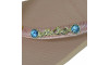 Piercing de Rebite, Mãe, Strass Aquamarine