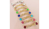 Piercing de Rebite, Mãe, Strass Light Colorado