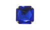 Piercing de Rebite, Quadrado, Azul