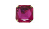 Piercing de Rebite, Quadrado, Rosa