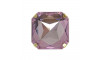 Piercing de Rebite, Quadrado, Rosa Claro