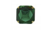 Piercing de Rebite, Quadrado, Verde