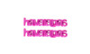 Piercing de Rebite, Havaianas, Rosa Cintilante
