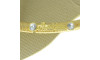 Piercing de Rebite, Madrinha, Ouro, Cristal