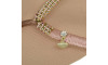 Piercing de Rebite com Pingente, Coração, Strass Cristal