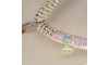Piercing de Rebite com Pingente, Coroa, Strass Cristal