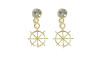 Kit Piercings Pingentes Mar, Branco