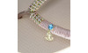Piercing de Rebite com Pingente, Âncora, Strass Tiffany