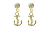 Kit Piercings Pingentes Mar, Branco