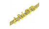 Letra com Strass, Passante, Ouro, Cristal