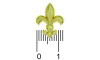 Passante, Flor de Lis, Ouro