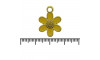 Pingente, Flor, Ouro, Amarelo