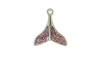 Pingente, Rabo de Sereia, Glitter Rosa