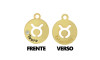 Pingente, Signo Touro, Ouro
