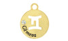 Pingente, Signo Gêmeos, Ouro
