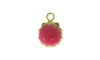 Pingente, Concha, Ouro/Rosa Choque