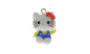 Pingente, Resina, Hello Kitty, Branco/Azul