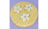 Piercing de Passantes, Flor, Ouro, Branco