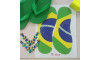 Lonita Sublimada, Copa do Mundo Bandeira Brasil, Verde/Amarelo/Azul
