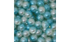 Pérola ABS, 10mm, Azul Mesclado