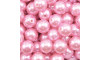 Pérola ABS, 12mm, Rosa Claro