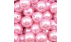 Pérola ABS, 14mm, Rosa Claro