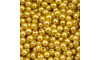 Pérola ABS, 06mm, Amarelo Dourado