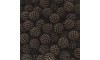 Pérola Craquelada Amora, 10mm, Marrom Escuro
