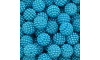 Pérola Craquelada Amora, 12mm, Azul Turquesa