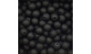 Pérola Emborrachada, 08mm, Preto