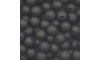 Pérola Emborrachada, 10mm, Preto