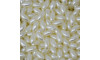 Arrozinho Perolado ABS, 05mm x 10mm, Creme