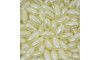 Pérola Oval ABS, 06mm x 12mm, Creme