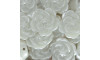 Flor ABS, 25mm, Branco
