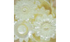 Flor ABS, 33mm, Creme