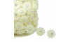 Aljofre de Pérola, Flor 15mm, Creme